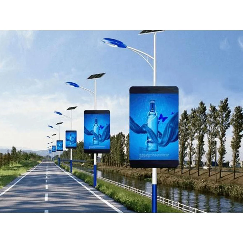 เสาไฟถนนน้ำหนักเบาพร้อมป้ายดิจ - Outdoor Lighting Pole บทวิจารณ์และราคา