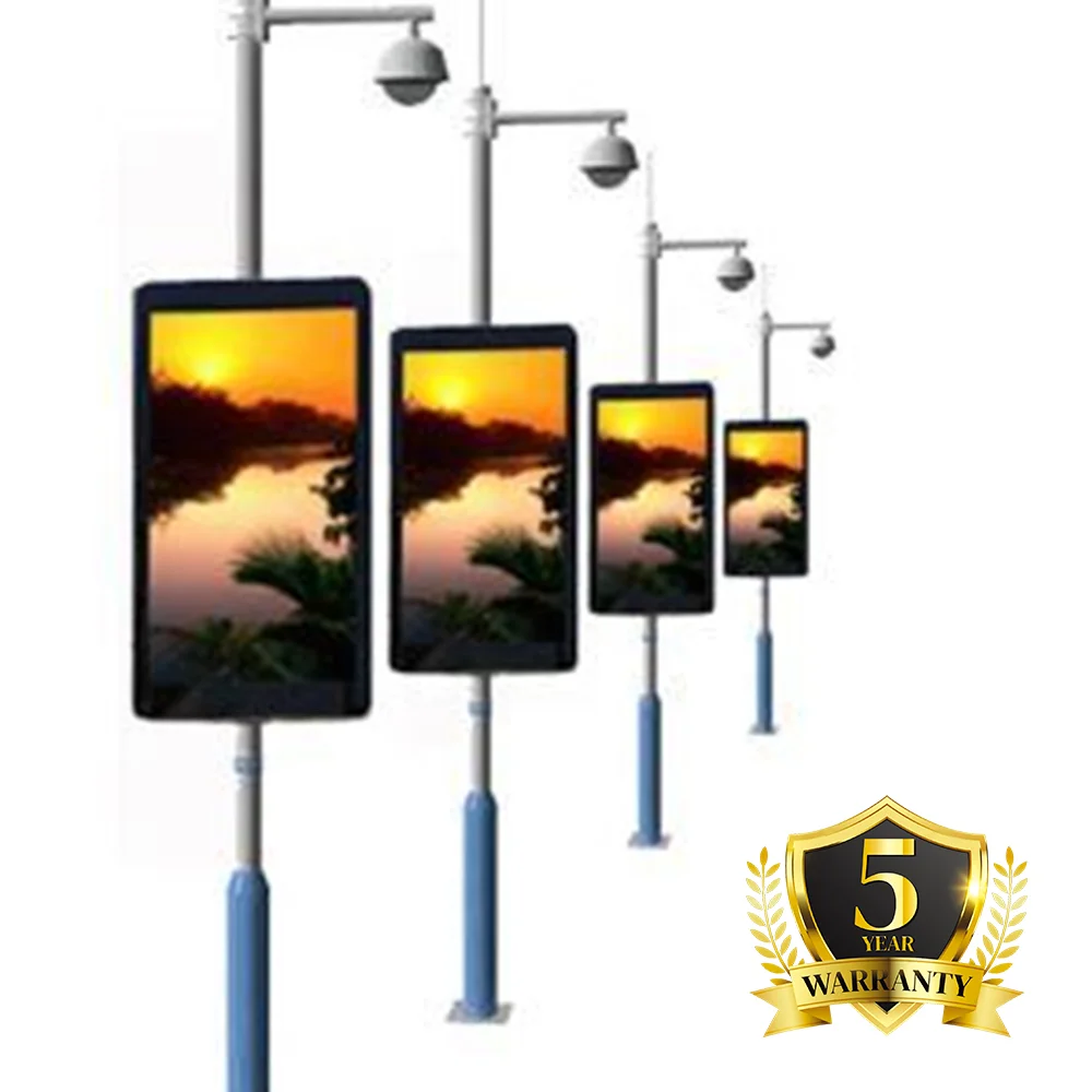 เสาไฟถนนน้ำหนักเบาพร้อมป้ายดิจ - Outdoor Lighting Pole บทวิจารณ์และราคา
