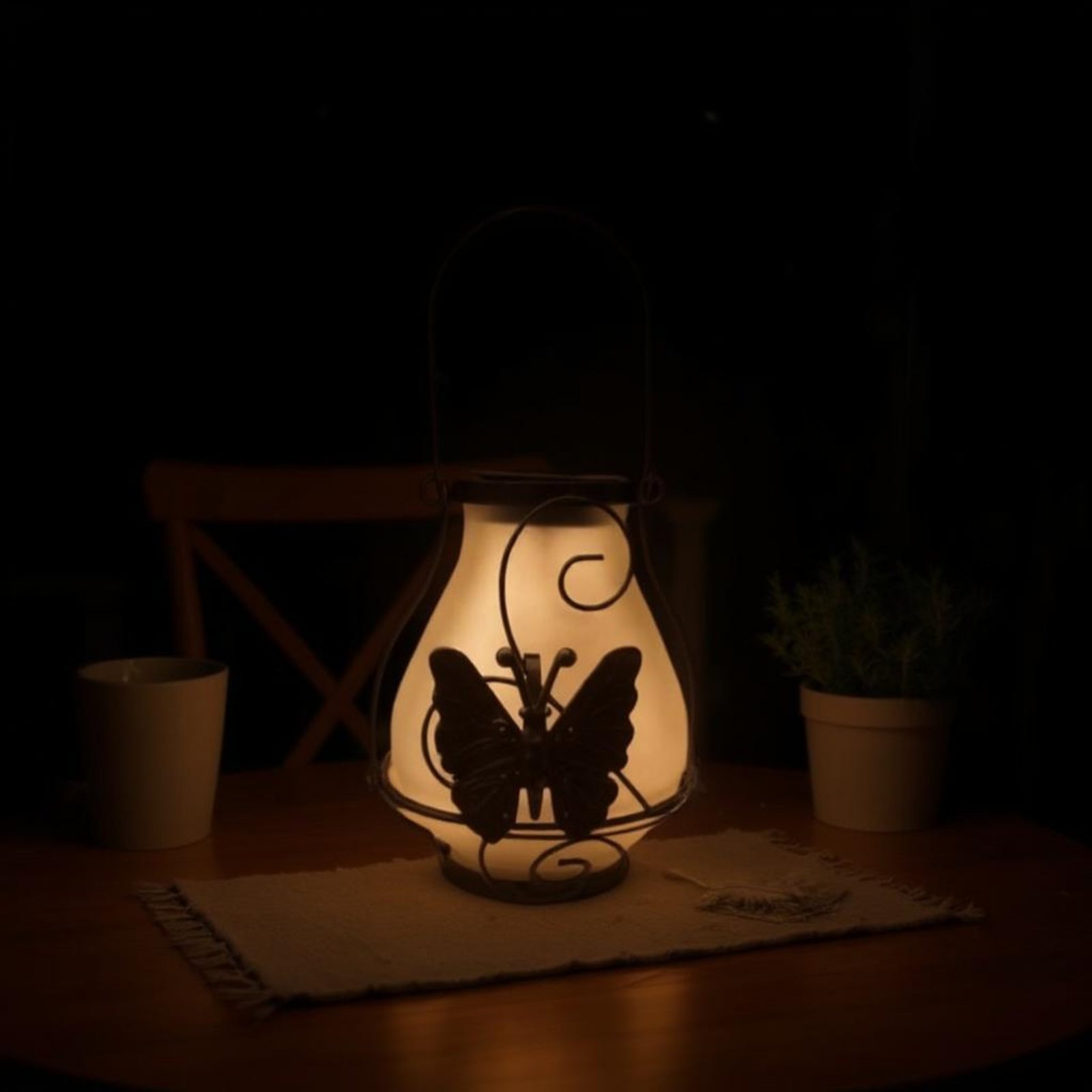 โคมไฟผีเสื้อพลังงานแสงอาทิตย์  - Outdoor Lighting For Patio บทวิจารณ์และราคา