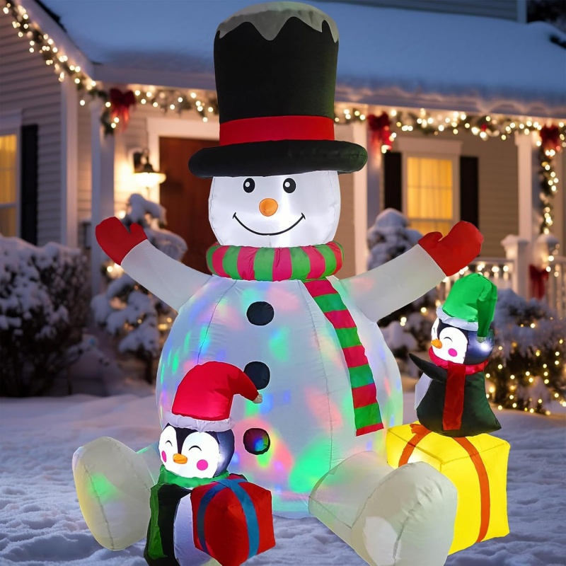 คริสต์มาส Inflatable Snowman P - Outdoor Lighting For Christmas บทวิจารณ์และราคา