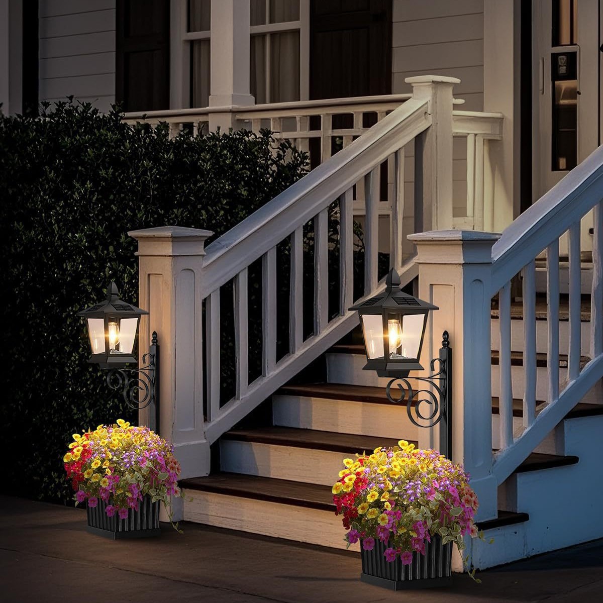 โคมไฟพลังงานแสงอาทิตย์ 2 in 1  - Outdoor Lighting For Patio บทวิจารณ์และราคา