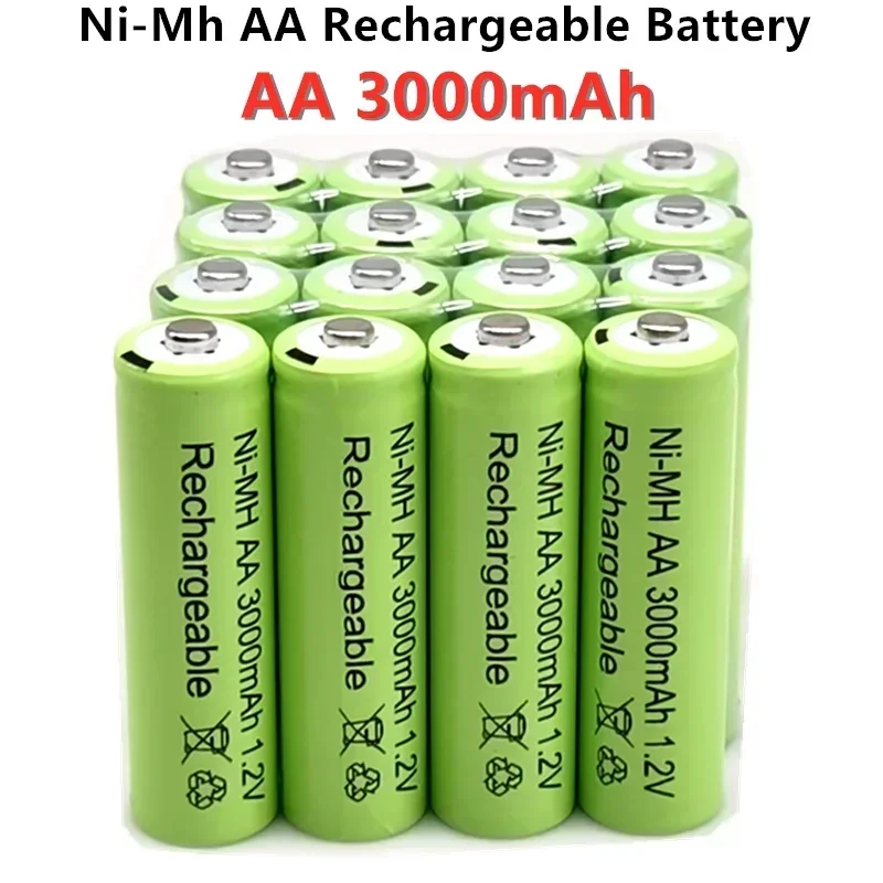 1.2V AA 3000mAh NiMH 1.2V แบตเ - Fire Torch Solar บทวิจารณ์และราคา