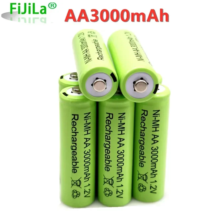 1.2V AA 3000mAh NiMH 1.2V แบตเ - Fire Torch Solar บทวิจารณ์และราคา