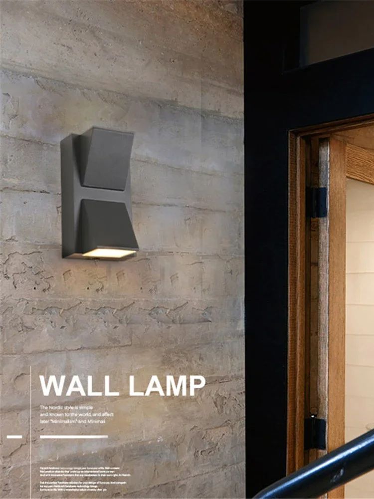 IP65 LED โคมไฟติดผนังอลูมิเนีย - Outdoor Lighting On Stairs บทวิจารณ์และราคา