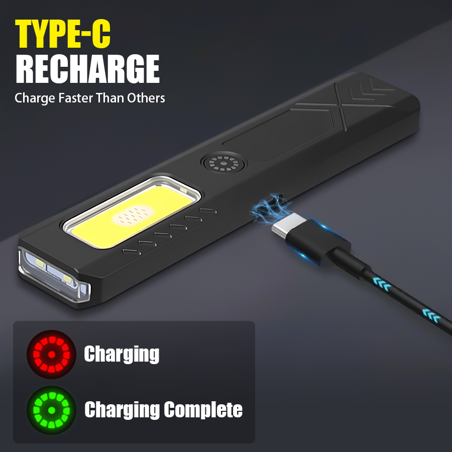ไฟฉายหนีบหมวก LED ชาร์จ USB-C  - Led Flood Light บทวิจารณ์และราคา