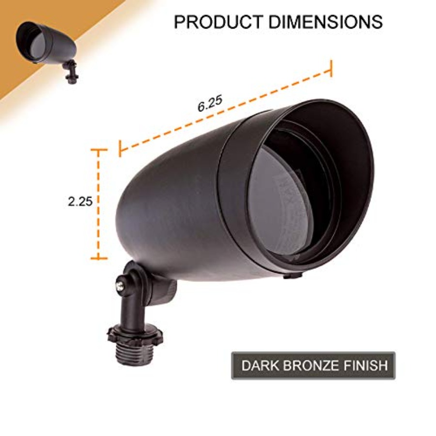 ไฟส่องสว่าง PAR20 120 โวลต์ อะ - Outdoor Lighting Bronze บทวิจารณ์และราคา