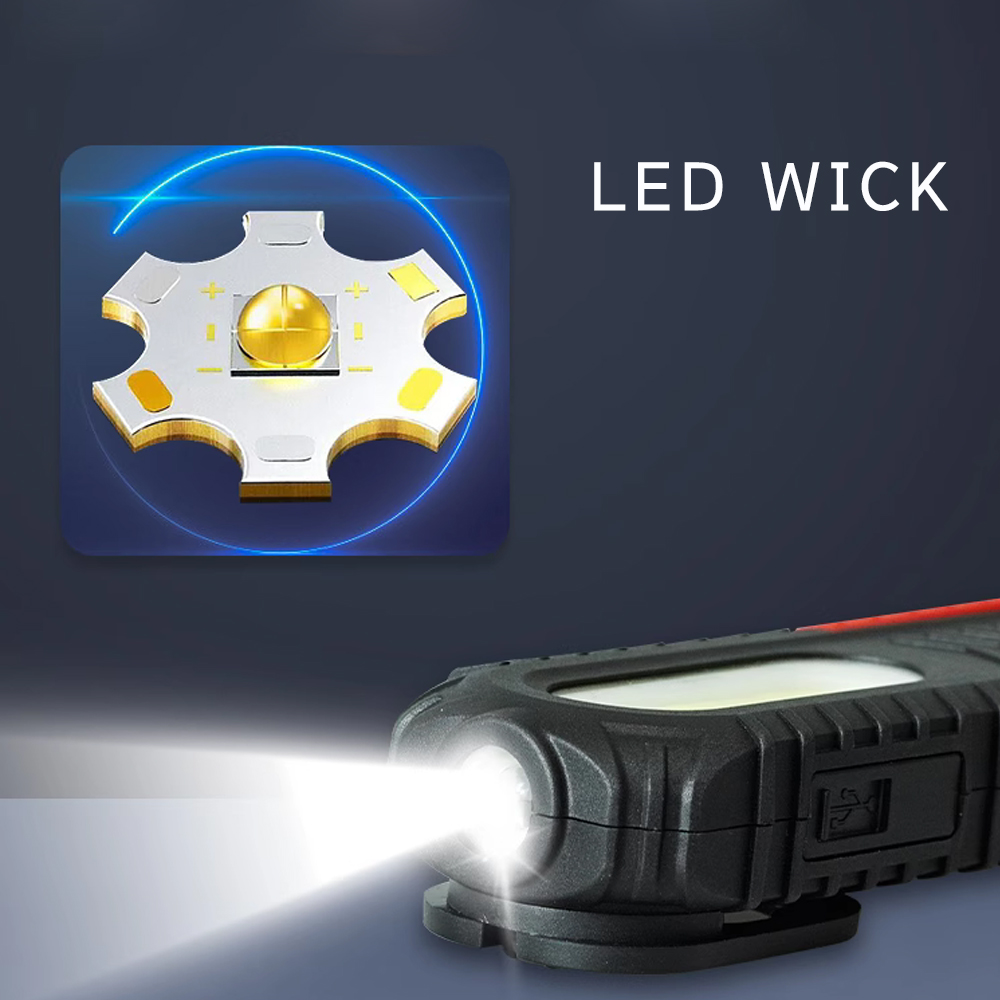180 °   ไฟทำงานแบบหมุนได้พร้อม - Led Flood Light บทวิจารณ์และราคา
