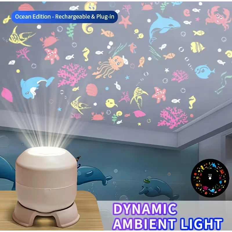 ไฟโปรเจคเตอร์แบบไดนามิก หมุนได - Outdoor Lighting For Christmas บทวิจารณ์และราคา