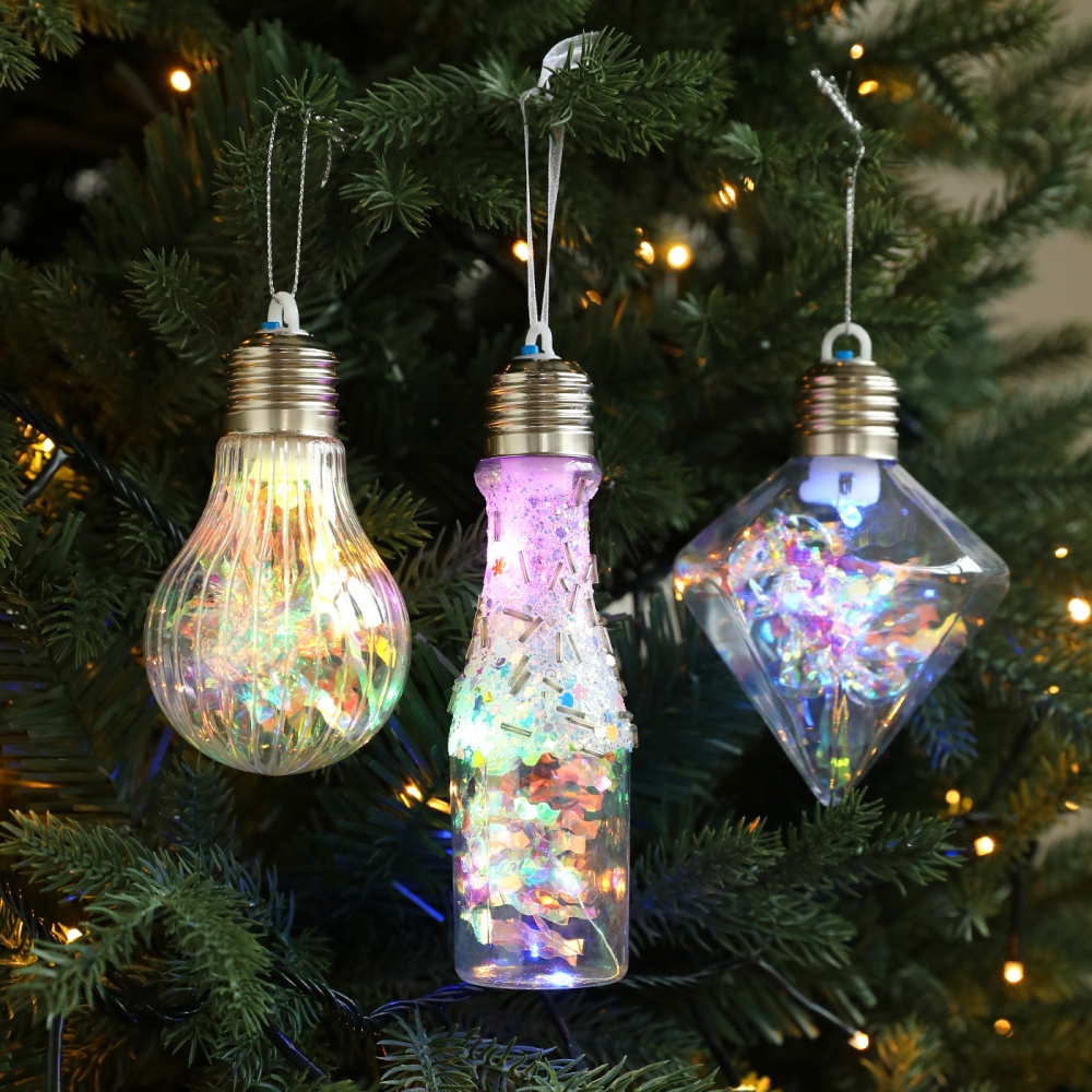 ของตกแต่งคริสต์มาส 2025 ลูกบอล - Outdoor Lighting On Trees บทวิจารณ์และราคา