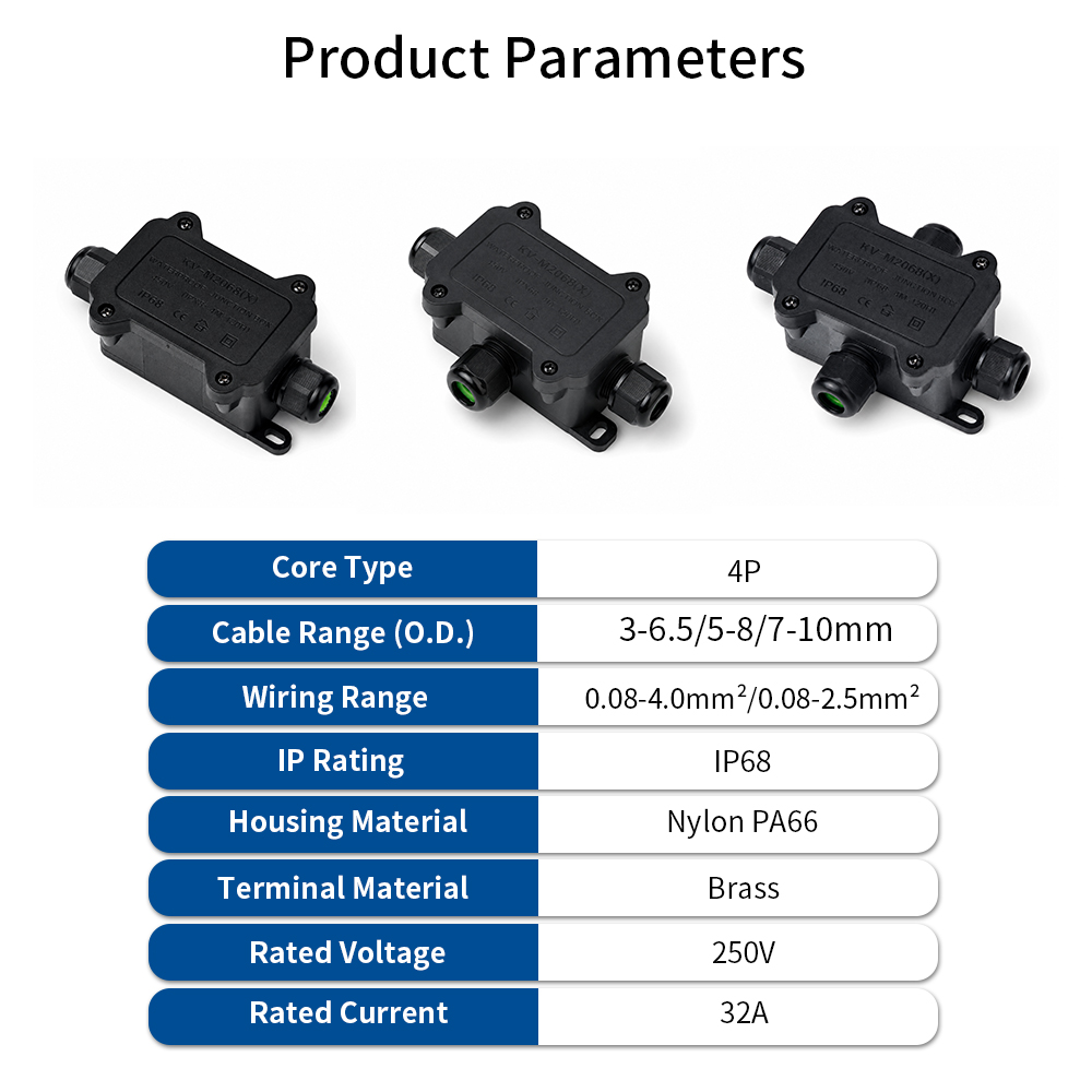 กล่องต่อสายไฟกันน้ำ IP68 แบบ 2 - Outdoor Lighting Pole บทวิจารณ์และราคา