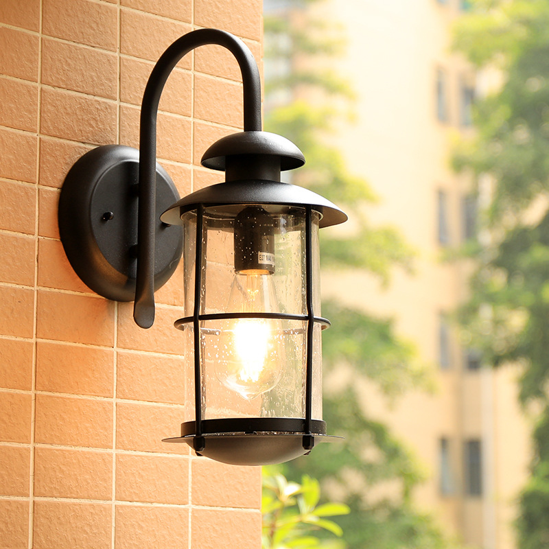 โคมไฟติดผนังวินเทจ E27 หลอดไฟ  - Outdoor Lighting Bronze บทวิจารณ์และราคา