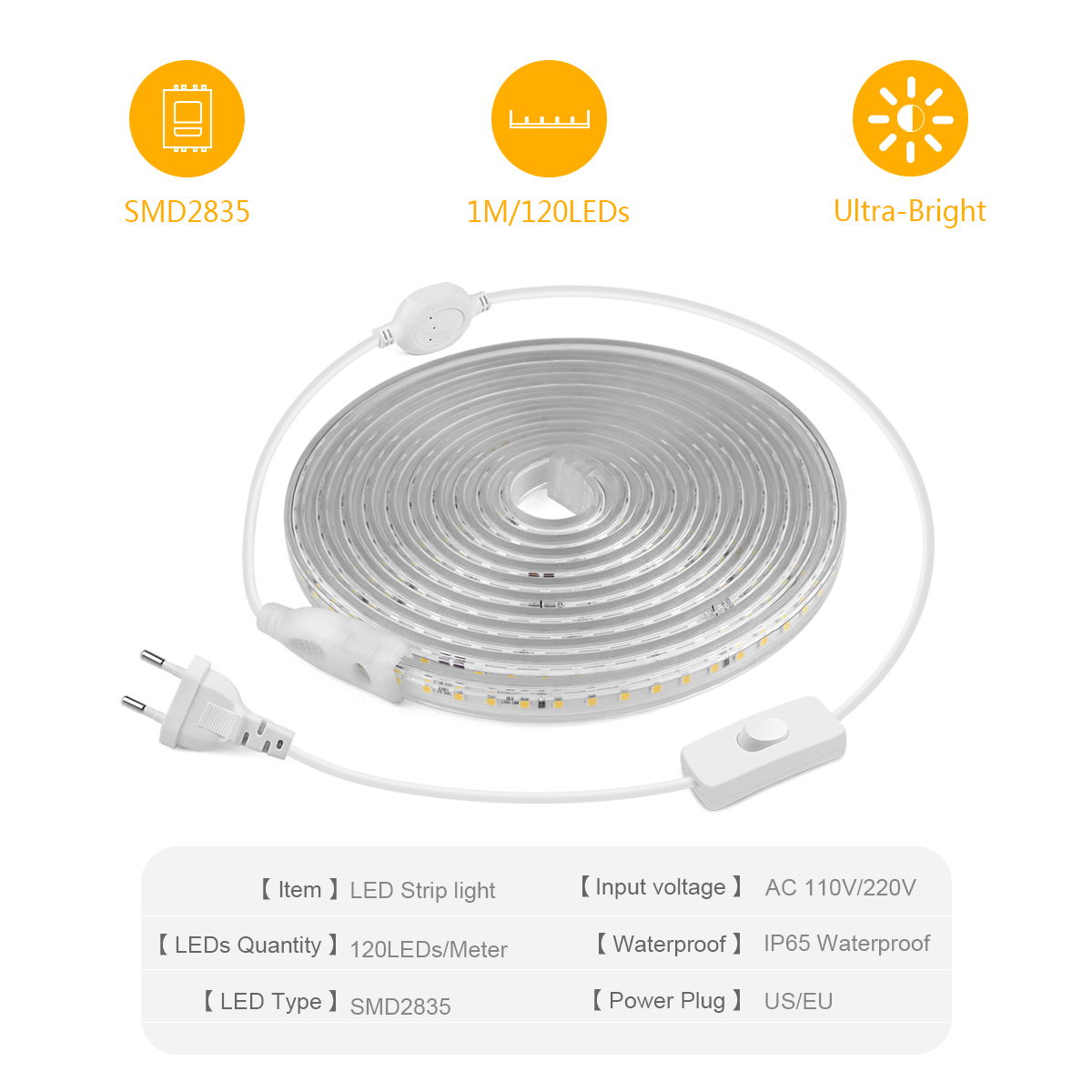 High Bright LED Strip Light 28 - Outdoor Lighting Strip บทวิจารณ์และราคา