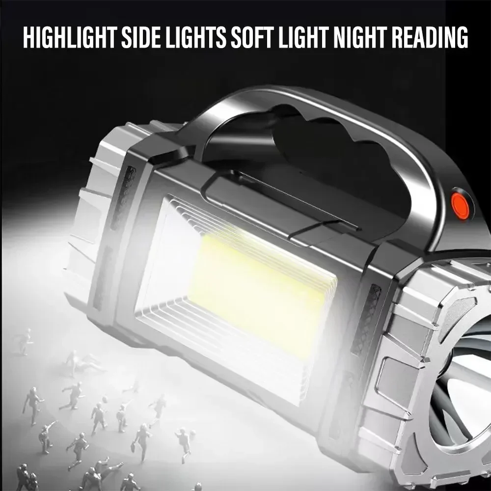 ไฟฉายมือถืออันทรงพลัง USB ชาร์ - Led Flood Light บทวิจารณ์และราคา