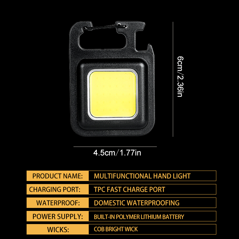ไฟฉายพวงกุญแจ MINI COB สว่างพิ - Outdoor Lighting Guide บทวิจารณ์และราคา