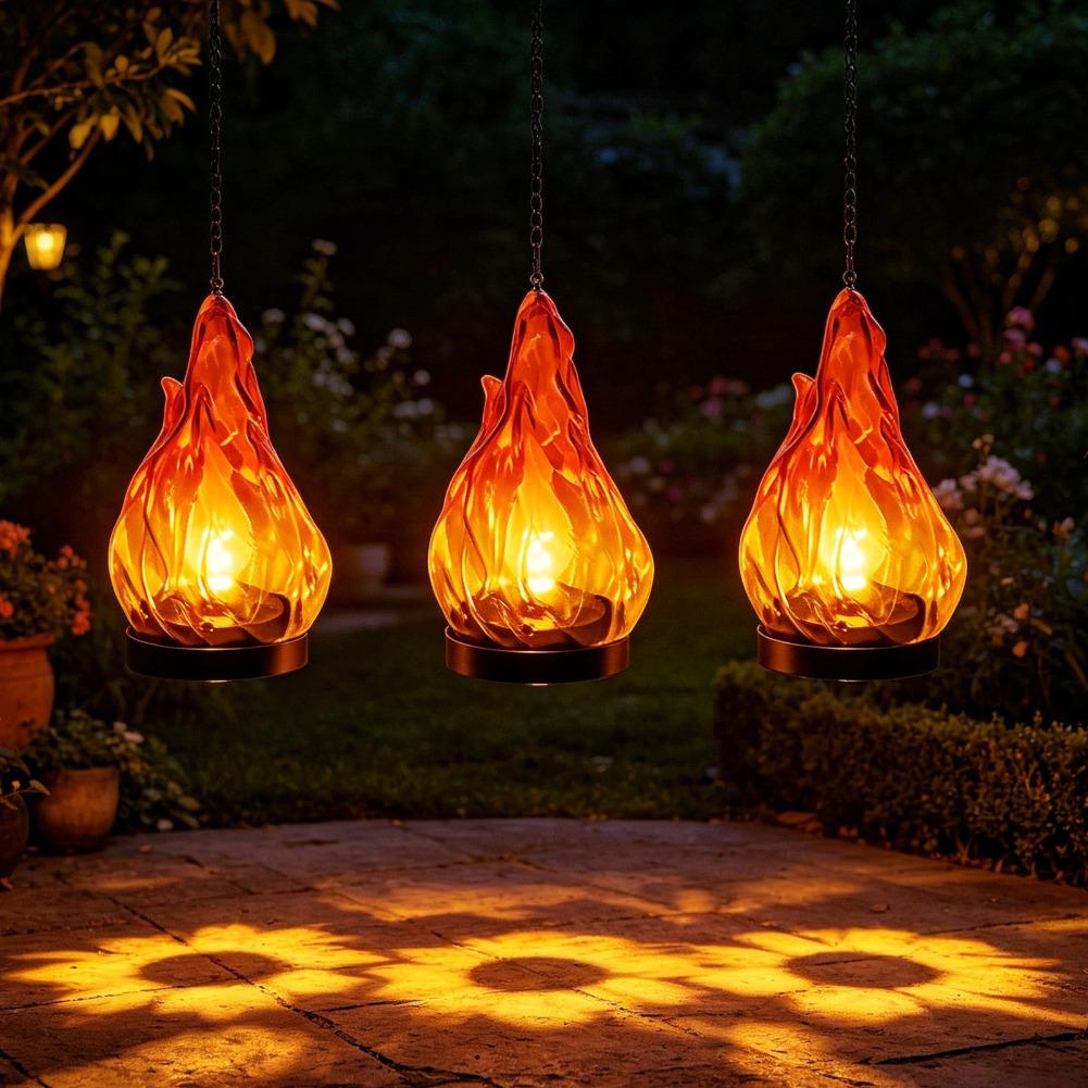 โคมไฟแขวนพลังงานแสงอาทิตย์แบบเ - Outdoor Lighting For Patio บทวิจารณ์และราคา