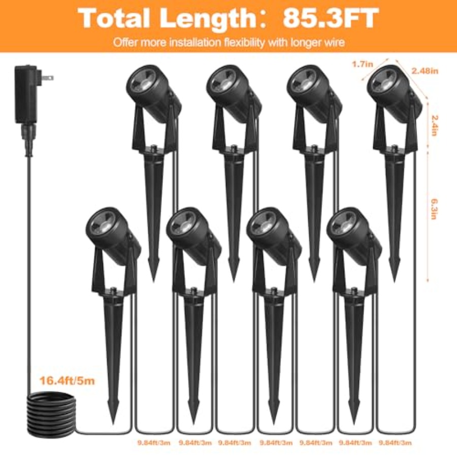 ไฟสปอตไลท์ LED สำหรับภายนอกอาค - Outdoor Lighting Low Voltage บทวิจารณ์และราคา