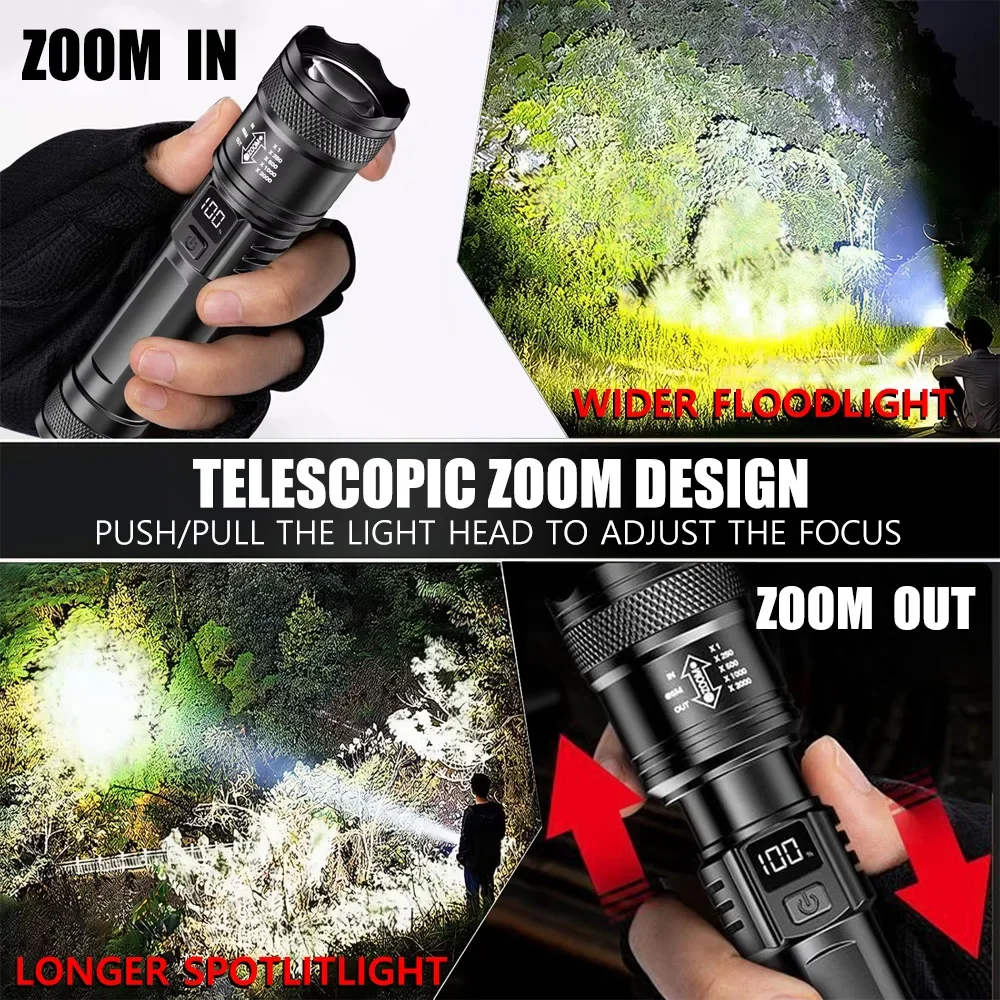 ไฟฉาย LED แบบชาร์จไฟได้ ไฟฉายซ - Outdoor Lighting Guide บทวิจารณ์และราคา