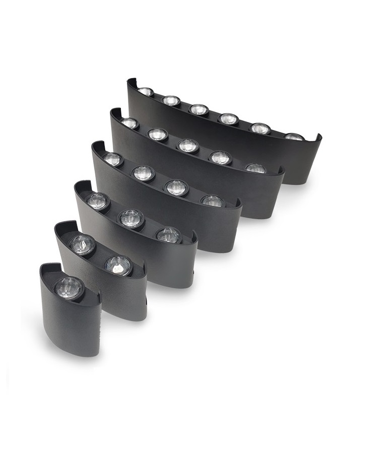 โมเดิร์น Led โคมไฟติดผนังกลางแ - Outdoor Lighting On Stairs บทวิจารณ์และราคา