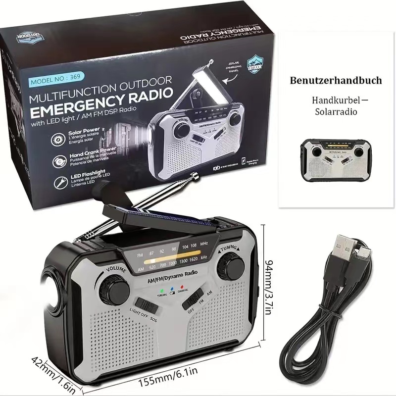 วิทยุพลังงานแสงอาทิตย์, AM/FM  - Fire Torch Solar บทวิจารณ์และราคา