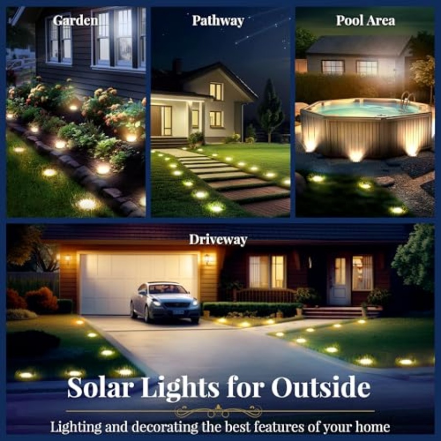 ไฟพื้นพลังงานแสงอาทิตย์ ไฟโซลา - Outdoor Lighting For Patio บทวิจารณ์และราคา