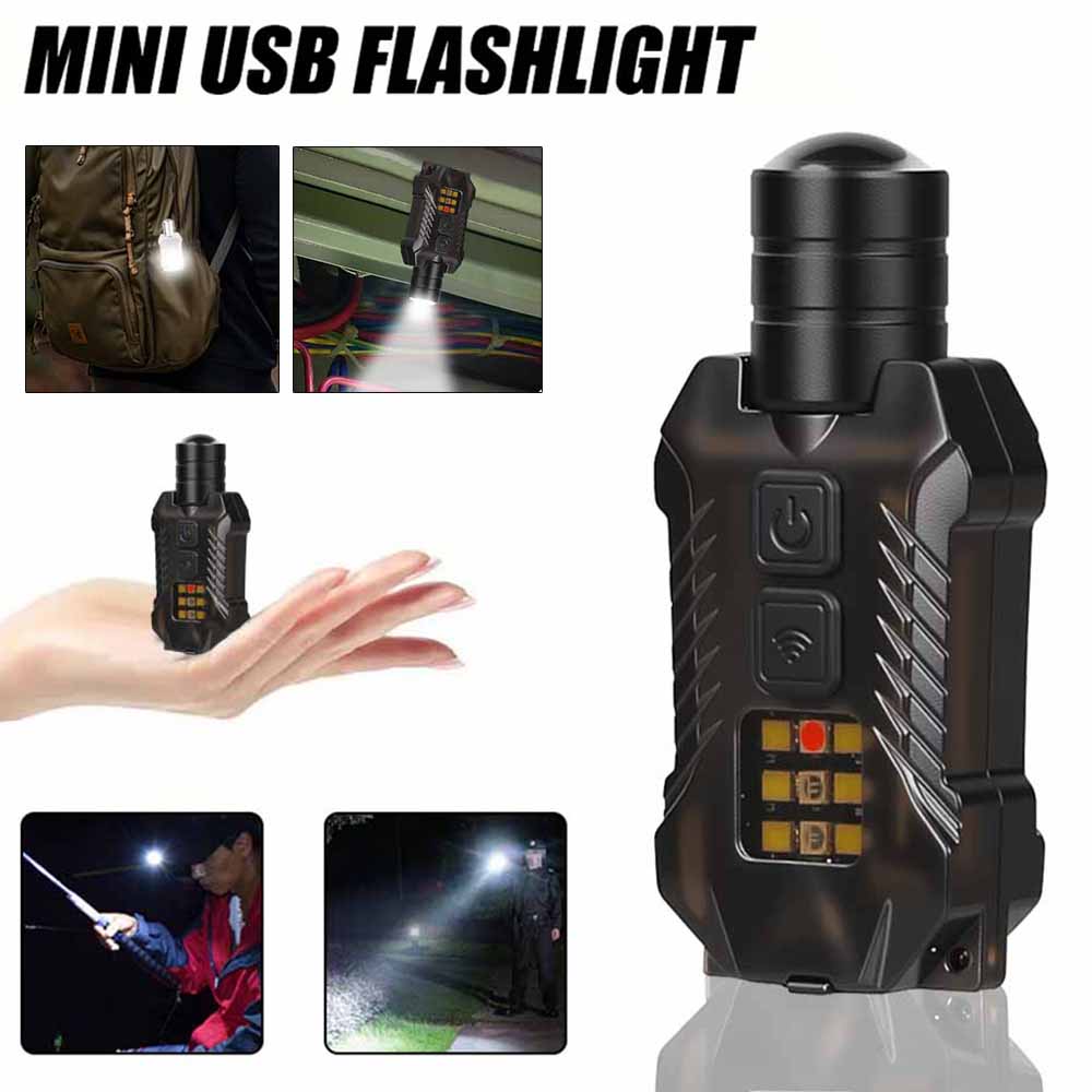 ไฟฉาย EDC แบบชาร์จไฟได้ทรงพลัง - Led Flood Light บทวิจารณ์และราคา