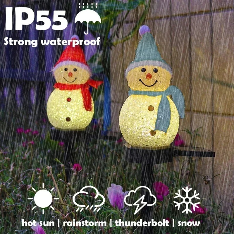 โคมไฟสวนพลังงานแสงอาทิตย์รูปมน - Outdoor Lighting For Christmas บทวิจารณ์และราคา