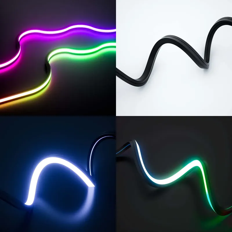 ไฟนีออน LED สีสันสดใสแบบม้วน P - Outdoor Lighting Strip บทวิจารณ์และราคา