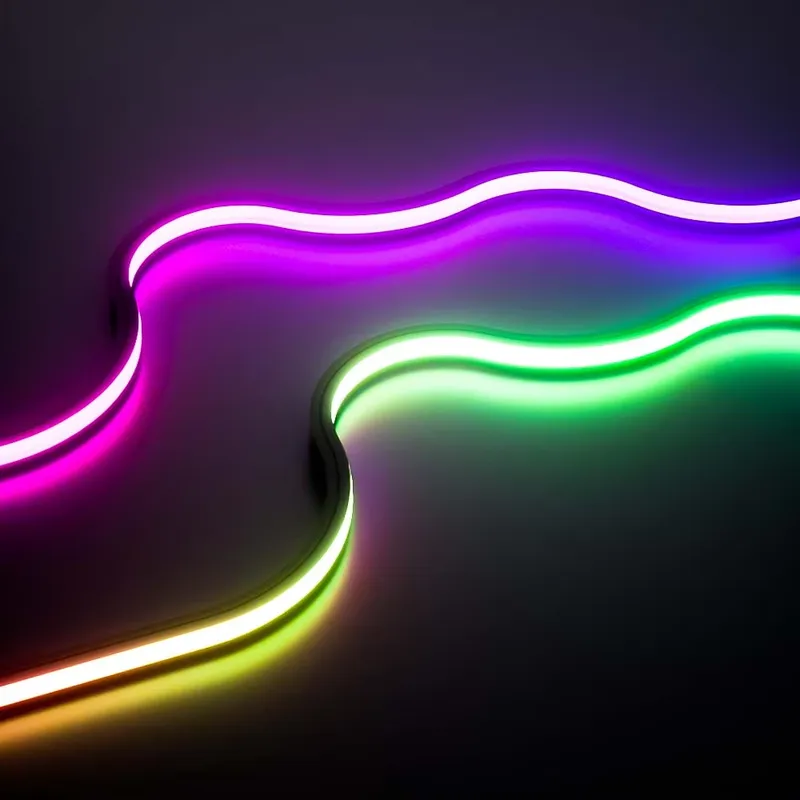 ไฟนีออน LED สีสันสดใสแบบม้วน P - Outdoor Lighting Strip บทวิจารณ์และราคา
